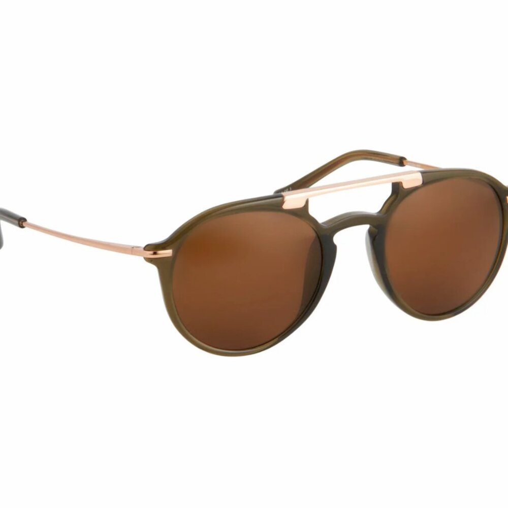 Dries Van Noten x Linda Farrow Brown Sunglasses (Unisex)